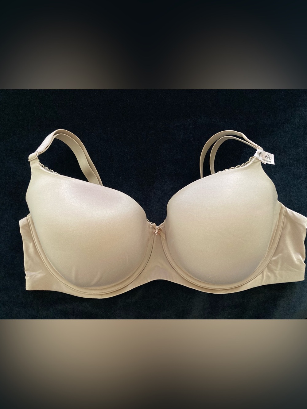 NWT Victoria’s Secret 44 DD Body By Victoria Beige Lined Demi Bra